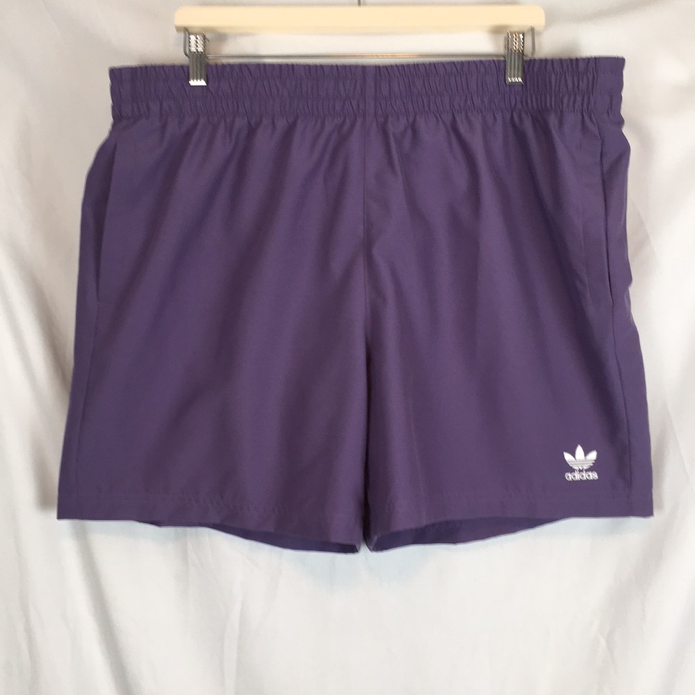Men's Adidas Originals Purple Swim Shorts Size 2XL NWT